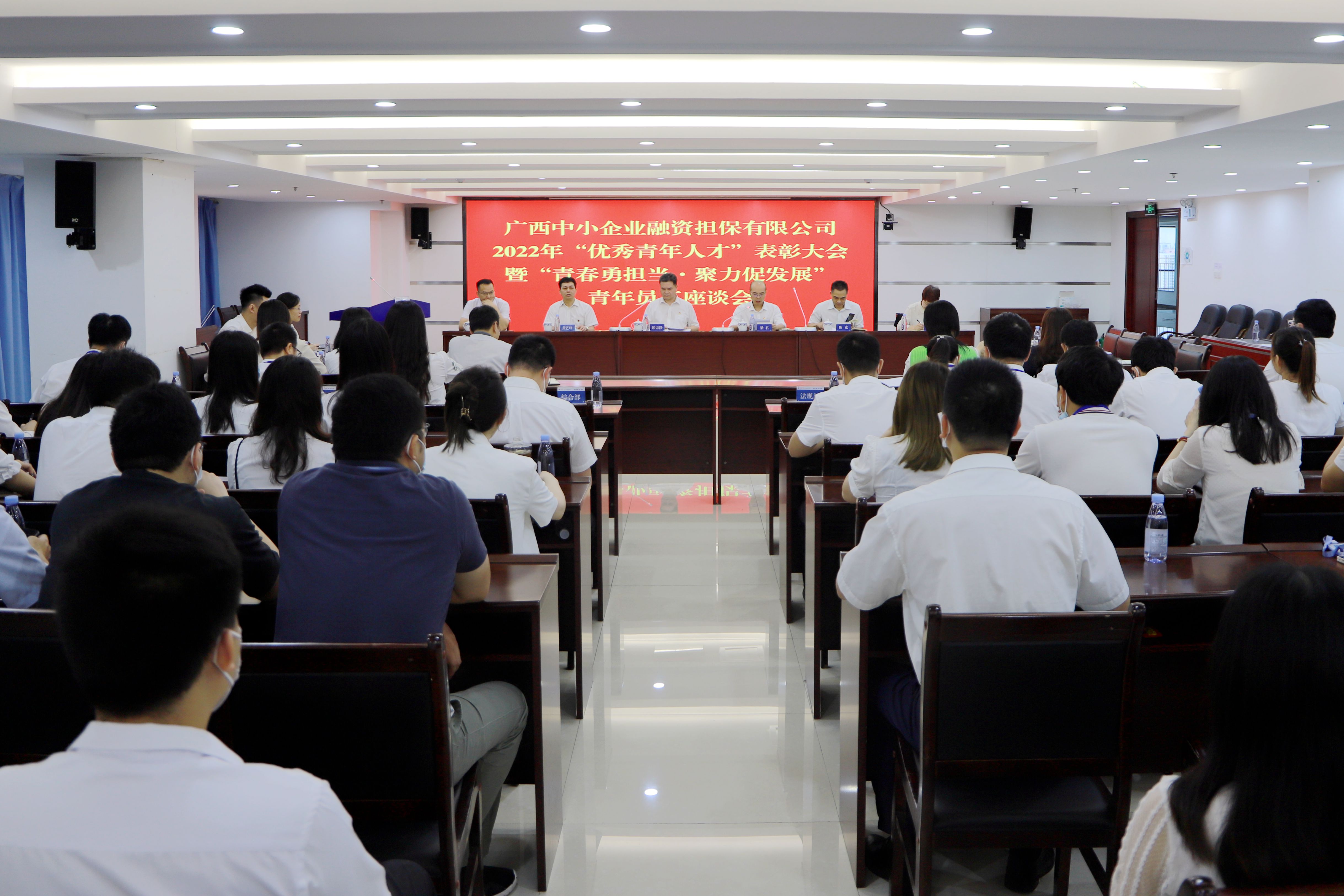 黨委書記講專題黨課，熱議建團百年有我！中小擔(dān)保召開“優(yōu)秀青年人才”表彰大會暨“青春勇?lián)?dāng) 聚力促發(fā)展”青年員工座談會